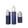 Garrafa Plástica a Vácuo Quadrada Atacado 15ml 30ml 50ml Garrafa a Vácuo Rotativa para Loção Frasco de Embalagem para Loção de Creme para os Olhos