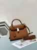 Bolsa com Alça Larga para Mulheres 2026 Primavera e Verão Nova Tendência Bolsa Feminina Bolsa Kelly Grande Capacidade Elegante Bolsa de Ombro Transversal