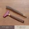 Accesorios para Juego de Té Kung Fu Sándalo Negro Madera Maciza Pinza para Té Juego de Tres Piezas Pinzas Antideslizantes Cuchara para Té Taza de Té Pinza para Hojas de Té Recogedor de Té