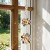 Atrapasol de Girasol de Cristal de 6 Colores Fabricante de Arcoíris Atrapaluz Adorno para Interior Patio Jardín