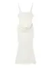 Vestido Ajustado Sexy sin Espalda Estilo Kardashian 2026 Verano Nuevo Moda Europea y Americana Vestido de Noche Largo