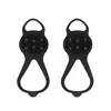 456710 crampones dentados en stock, directo del fabricante, cubrezapatos de silicona antideslizantes para exteriores para escalada en nieve y montañismo, herramienta antideslizante