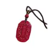 Collar con Colgante Cuadrado Chapado en Oro de Cinabrio Mineral Crudo con Arena Dorada Púrpura de Alto Contenido para Hombres y Mujeres, Joyería de Regalo para el Año de Nacimiento