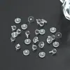 Nuevo Arete Transparente Invisible de Acrílico con Rosca Interna para Estudiantes, Joyería para Perforación de Cartílago Auricular, Cabezal de Reemplazo para Labret