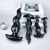 Tapón anal gigante de aguas profundas, tentáculo de pulpo transparente, juguete sexual erótico, tapón anal, masturbador femenino SM, juguete de pulpo para adultos