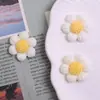 Cor de Doce Brilhante Girassol Resina DIY Acessórios para Headwear Grampo de Cabelo Capa de Celular Caixinha de Armazenamento de Patches Elástico de Cabelo