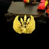 Joyería Yingyi DIY Estilo Dinastía Ming Fénix Tridimensional Estilo Antiguo Tocado Corona de Fénix Pasador Materiales Accesorios Recubrimiento Galvánico Retención de Color