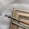 Livro Vermelho Pequeno com caneta de pintura profissional conjunto completo de nogueira pincel de traço de alta qualidade para gradiente ferramentas para nail art de vinheta