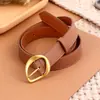 2026 Nuevo Modelo Cinturón Delgado para Mujer con Hebilla de Pin, Cinturón de Cuero de Gama Alta, Diseño de Nicho Versátil, Adecuado para Jeans y Trajes