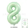 Globos Digitales de Tarjeta de 40 pulgadas Cubierta Dura Envueltos Individualmente Tarjeta de Papel Globos de Papel de Aluminio Globos de Decoración para Fiesta de Cumpleaños Venta al por Mayor
