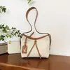 Bolso Transfronterizo para Mujer 2025 Nuevo Estilo Coreano de Gama Alta Versátil para Lectura Viajes Gran Capacidad Moderno Bolso de Hombro Cruzado