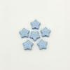 Biscoitos de Liga Colorida Estrela de Cinco Pontas Contas com Furo Reto Contas Espaçadoras de Estrela Acessórios para Joias DIY Material para Corrente de Pendurar em Bolsa de Celular