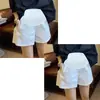 Calças de maternidade largas e confortáveis para mulheres plus size, cintura alta, de suporte para a barriga, não restritivas, versáteis, afinadoras, shorts de gravidez simples
