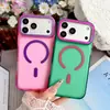 Funda Magnética Apple 17 2 en 1 para iPhone 18 Pro Max, Marco Metálico Mate, Funda Protectora de Contraste de Color