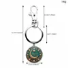 Productos Nuevos Transfronterizos Oriente Medio Colección de Lema Inspirador Colgante Llavero Gema del Tiempo Personalidad Creativo Pequeños Regalos Mayoreo