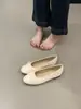Bailarinas Estilo Chanel con Lazo Francés para Mujer, Zapatos de Abuela sin Cordones de Punta Redonda, Zapatos Negros Individuales