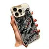 Cazador de demonios: Funda para Teléfono Kimetsu No Yaiba Douma Akaza Danza Demoníaca Apple 17Proamx Funda Protectora Funda Iphone13