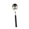 Cuchara de Acero Inoxidable con Imitación de Madera de Nogal, Cucharón para Helado, Cucharón para Frutas y Sandía, Vajilla Transfronteriza