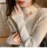 Suéter Pulóver de Punto Hueco Nuevo Diseño Otoño/Invierno 2026 para Mujer, Elegante y Versátil, Suéter Pulóver de Moda Adelgazante