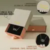 Caixa de Armazenamento de Joias com Textura de Tijolo para Venda no Atacado Caixa para Conjunto de Anéis e Brincos Caixa de Presente para Colares e Pulseiras Caixa de Embalagem para Joias