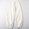 Pantalones Deportivos Plisados de Moda Estilo Coreano para Mujer con Sentido del Diseño, Pantalones tipo Scimitar con Puño, Pantalones Largos Casuales Elásticos con Cordón para Primavera y Otoño 2025