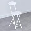 Silla plegable, taburete, silla portátil para exteriores, respaldo simple, silla de entrenamiento, hogar, dormitorio de estudiantes, taburete redondo simple