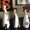 Decoração de Halloween de Resina Transfronteiriça Estátua de Bruxa Decoração Chapéu de Bruxa Gato Fantasma Corvo Abóbora Casa de Halloween