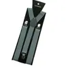 2.5 Suspensórios Multicor para Adultos, Homens e Mulheres, Suspensórios Elásticos, Acessórios de Vestuário, Suspensórios Largos, Fornecimento Exclusivo Transfronteiriço