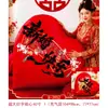 Globo Qixi con forma de corazón, gran arreglo de compromiso con globos de amor para bodas en línea, confesión de celebridades en el Día de San Valentín, rosa roja impresa.