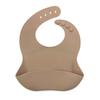 Babador grande transfronteiriço recém-nascido silicone babador fácil de limpar suprimentos para bebês babador à prova d'água