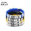 Pulsera de baloncesto de la NBA James Curry Owen Durant harden correa de muñeca ajustable de metal estrella firma
