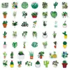 50 hojas/100 hojas gran colección de pegatinas de graffiti de flores y plantas DIY creativas para taza de agua, computadora, guitarra, cuaderno, escritorio