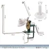 Máquina enrolladora de hilo transfronteriza para uso doméstico, Enrollador de hilo manual pequeño para bobinas de hilo, Herramienta de tejido DIY