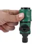 Conector para accesorios de pistola de agua de jardín directo de fábrica Conector de plástico estilo europeo con interruptor Conector de tubería de agua de jardín