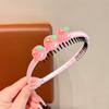 Acessórios de Cabelo para Meninas, Tiaras para Crianças, Tiaras Antiderrapantes de Desenho Animado com Dentes, Tiaras Doces, IP My Melody