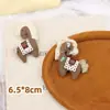 Lindo Broche de Animales Bordados con Relleno de Algodón, Dibujos Animados de Ponis, Cuadros Rosas, Tela, Accesorios
