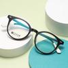 Montura de gafas para niños de titanio TR90 de goma ultraligera, estudiante femenina, juventud, miopía, montura completa, anti-luz azul, miopía, gafas ópticas