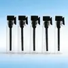 Botellas de Perfume Transfronterizas 1ml 2ml 3ml Botellas Pequeñas de Vidrio para Muestras para Pruebas de Fragancia Botellas Vacías Capacidad Pequeña Tamaño de Viaje
