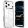 Funda para iPhone 17 Aplicable Transfronteriza Acrílico Transparente Dos en Uno Antigolpes para Apple 17 Pro 16 Funda Transparente