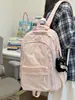 Mochila escolar sencilla, mochila de viaje de moda para mujer, mochila casual para exteriores para hombre, mochila de gran capacidad para estudiantes universitarios para mujer