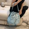 Bolsa Pequeña de Hombro Cruzada de Mano con Diseño de Zorro Colorido Coreano de Nicho para Mujer, Bolso Cubo para Viajes