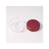 Materiales de Empaque Cosmético, Botellas Acrílicas Transparentes para Crema, Botellas Dispensadoras de Loción y Crema para Cuidado de la Piel de 100G200G