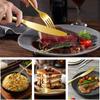 Popular Conjunto de Talheres de Aço Inoxidável 1010 Transfronteiriço Conjunto de 16/24/30 Peças Faca de Churrasco, Garfo, Colher Conjunto de Talheres Estilo Ocidental