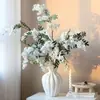 Arreglos Florales de Flor de Espino Artificial Transfronterizos con un Toque de Alta Gama, Decoración de Lujo para Casas de Huéspedes, Salas de Estar, Recepciones, Arreglos Florales, Venta al por Mayor de Flores de Espino, Flores Artificiales