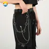 Nova corrente de rua disco que combina com tudo INS corrente de metal corrente de cintura corrente de calça chaveiro marca de moda masculina e feminina fabricante de combinação