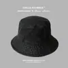 Sombrero de Pescador de Mezclilla Estilo Japonés para Hombre con Ala Ancha que Hace que la Cara Parezca Más Pequeña, Sombrero de Cubo Liso Unisex para Cubrir el Rostro, Versátil Sombrero de Pareja Versión Coreana Tendencia