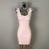 Vestido Tubinho Bodycon Reversível Sexy e Estiloso de Nova Moda Dongdaemun Coreano Transfronteiriço que Valoriza a Silhueta