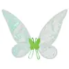 Alas decorativas para niños y adultos de nueva llegada transfronterizas con luces, accesorios para actuaciones de festival, alas de mariposa coloridas plegables