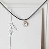 Diy26 Collar con Colgante de Letra Inglesa Estudiante Femenina Pareja Coreana Novia Enviar Novio Cadena Clavícula Cadena de Cuello