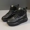 [Personalizado] Yb6060 Nuevos Zapatos de Algodón para Mujer 2023 Primavera y Otoño de Caña Media Transpirables que Aumentan la Altura Suela Gruesa Zapatillas Casuales